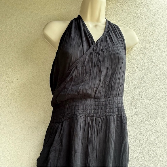 Prana Fernie Jumpsuit Black Halter  New XL - Picture 5 of 9